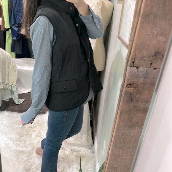 TALBOTS Black puffer vest size XLarge new with tags - Picture 2 of 8